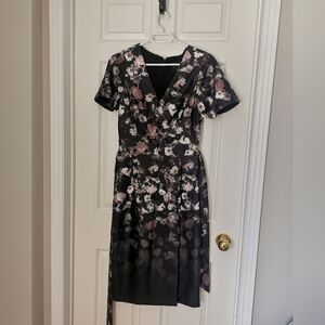2/$40 Alex Marie faux wrap dress size 4